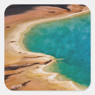 Grand Prismatic Symphony Quadratischer Aufkleber