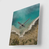 Grand Prismatic Yellowstone Quadratische Wanduhr (Winkel)