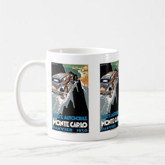 Grand Prix Automobile de Monaco Kaffeetasse (Links)