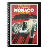 Grand Prix Automobile de Monaco Notizblock (Vorderseite)