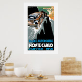 Grand Prix Automobile de Monte Carlo Poster (Küche)