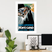 Grand Prix Automobile de Monte Carlo Poster (Heimbüro)
