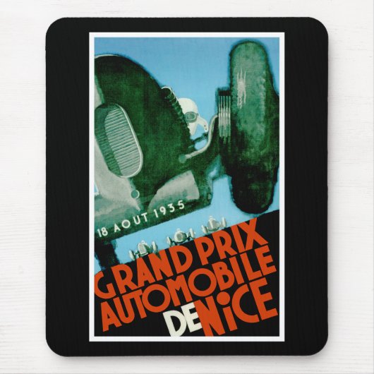Grand Prix Automobile de Nice Mousepad (Vorne)