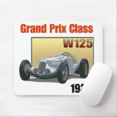 Grand Prix Class W125 Mousepad (Mit Mouse)