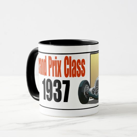 Grand Prix Class W125 Tasse (Vorderseite Links)
