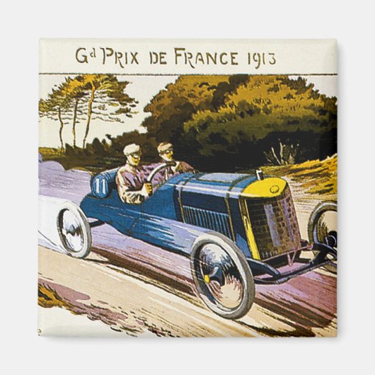 Grand Prix de France 1913 Magnet (Vorne)