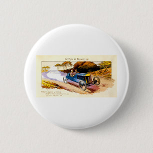 Grand Prix De France 1913 ~ Vintage Werbeanzeige Button