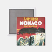 Grand Prix de Monaco Magnet (Vorderseite/Rückseite)
