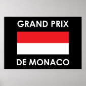 Grand Prix De Monaco Poster (Vorne)