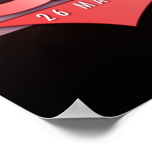 Grand Prix de Tunisie Poster 1933 (Ecke)