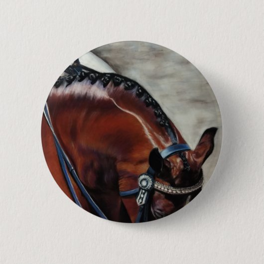Grand Prix Dressurreiten Button (Vorderseite)
