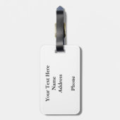 Grand Prix Dressurreiten Gepäckanhänger (Rückseite vertikal)