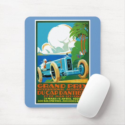 Grand Prix Du Cap d'Antibes Mousepad (Mit Mouse)