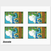 Grand Prix Du Cap d'Antibes Rechteckiger Aufkleber (Blatt)