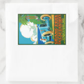 Grand Prix Du Cap d'Antibes Rechteckiger Aufkleber (Tasche)