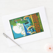 Grand Prix Du Cap d'Antibes Rechteckiger Aufkleber (Umschlag)