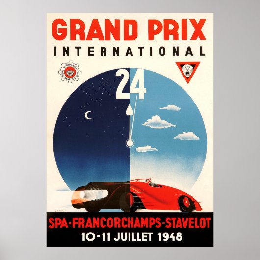 Grand Prix Internationaler Wellness-Center Francor Poster (Vorne)