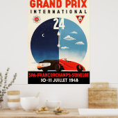 Grand Prix Internationaler Wellness-Center Francor Poster (Küche)