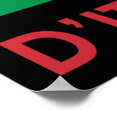 Grand Prix Italien Poster (Ecke)