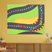 Grand Prix Leinwanddruck (Insitu (Wohnzimmer))