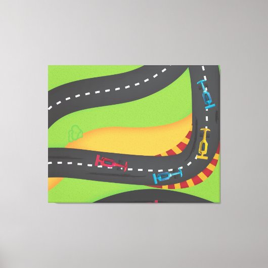 Grand Prix Leinwanddruck (Vorderseite)