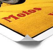 Grand Prix Suisse Automobile Ad Vintag Art Poster (Ecke)