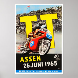 Grand Prix von Assen TT 1965 Poster