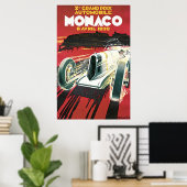 Grand Prix von Monaco 1930 Poster (Heimbüro)