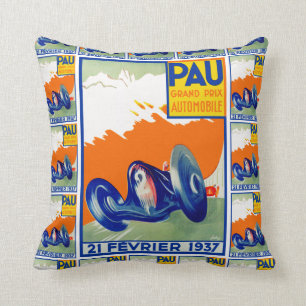 Grand- Prixautomobilde 1937 Pau Kissen