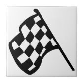 Grand- Prixflagge Fliese (Vorderseite)