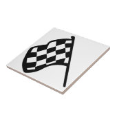 Grand- Prixflagge Fliese (Seite)