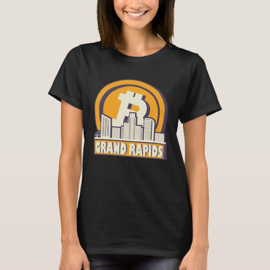 Grand Rapids Bitcoin Maximalist T-Shirt (Vorderseite)