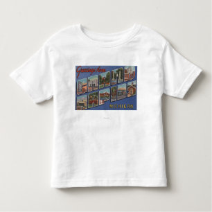 Grand Rapids, Michigan - große Buchstabe-Szenen 2 Kleinkind T-shirt