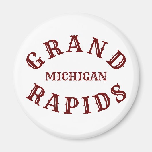 Grand Rapids, Michigan Magnet (Vorne)