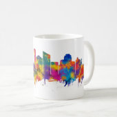 Grand Rapids Michigan Skyline Kaffeetasse (VorderseiteRechts)