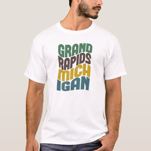 Grand Rapids Michigan T - Shirt (Vorderseite)