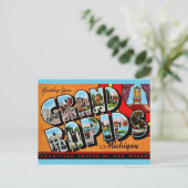 Grand Rapids Postkarte (Stehend Vorderseite)