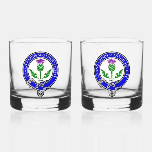 Grand Rapids Scottish Society Whisky Glasses Whiskyglas (Vorderseite)