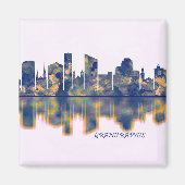 Grand Rapids Skyline Magnet (Vorne)
