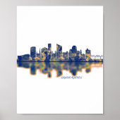 Grand Rapids Skyline Poster (Vorne)