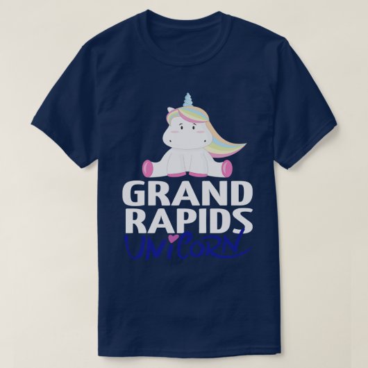 Grand Rapids Unicorn T-Shirt (Design vorne)