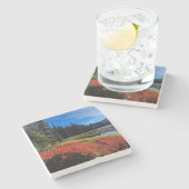 Grand Rhonde Lake Tile Steinuntersetzer (Seitenansicht)