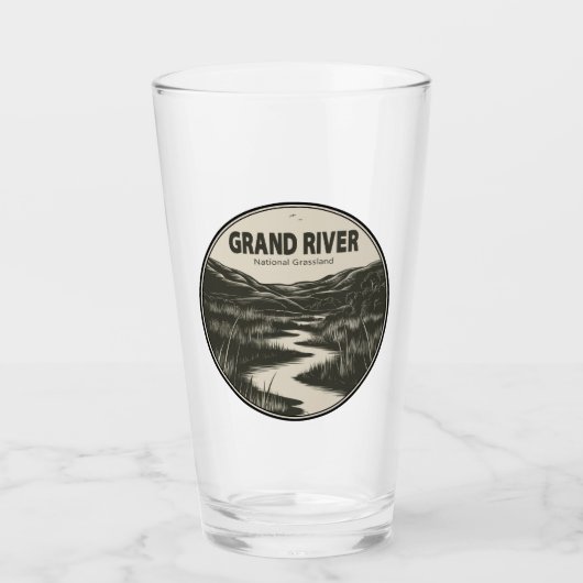 Grand River National Grassland Stream Glas (Vorderseite)