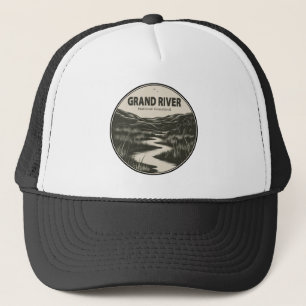 Grand River National Grassland Stream Truckerkappe