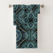 Grand Royal Julian Fraktal Mandala Pattern Badhandtuch Set (Insitu)