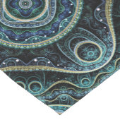 Grand Royal Julian Fraktal Mandala Pattern Kurzer Tischläufer (Ecke)