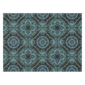 Grand Royal Julian Fraktal Mandala Pattern Tischdecke (Vorderseite (Horizontal))