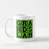 Grand Slam, Baseball Zuhause Run Kaffeetasse (Links)