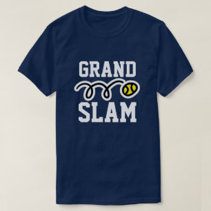 Grand Slam Tennis T - Shirt für Spieler und Fans