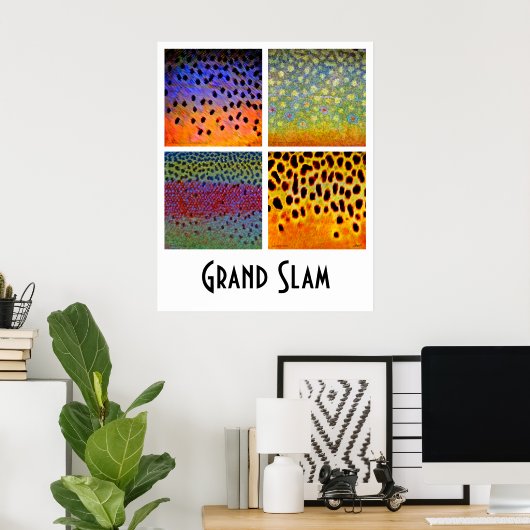 Grand Slam Trout Poster (Heimbüro)